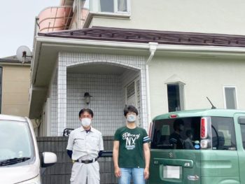 埼玉県三郷市で屋根金属瓦重ね葺き・外壁塗装をされたK様の声