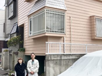 千葉県市川市で屋根金属瓦重ね葺き･外壁塗装をされたY様の声