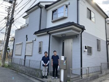 千葉県船橋市で外壁塗装･屋根金属瓦重ね葺きをされたN様の声